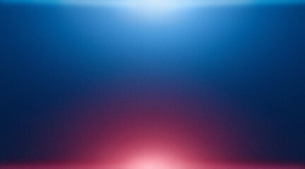 Blue red abstract flash rays glow, blurred neon lights on dark background, abstract grainy texture color gradient
