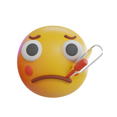 Thermometer 3D Emoji