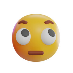 Rolling Eyes 3D Emoji