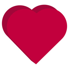 heart valentines day vector design 