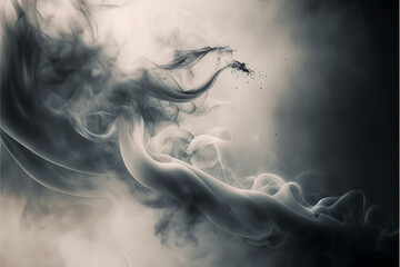 texture Smoke texture overlays on islotaed background. Misty fog background effect  texture hd ultra definition