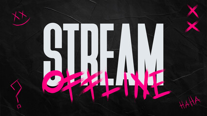 Glitch - Stream Overlay - Stream Skins