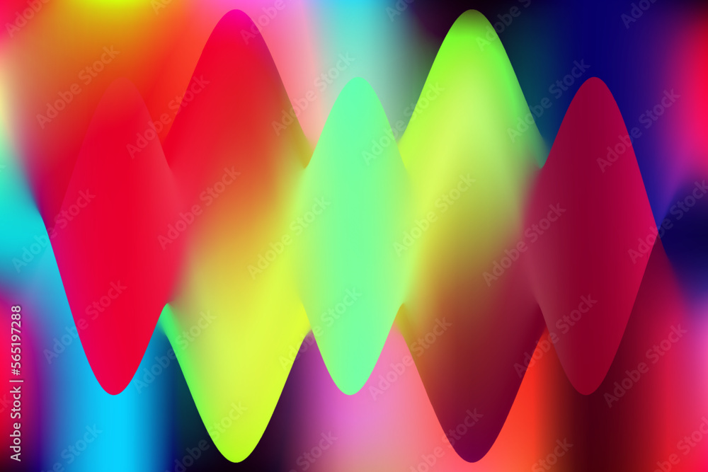 Poster abstract background template color gradation mesh vector eps
