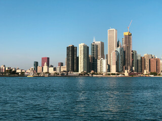 Obraz na płótnie Canvas Chicago city skyline