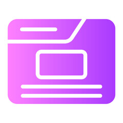 blog gradient icon