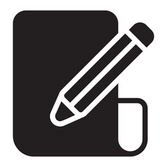 copywriting glyph icon