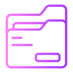 folder gradient icon