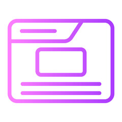 blog gradient icon