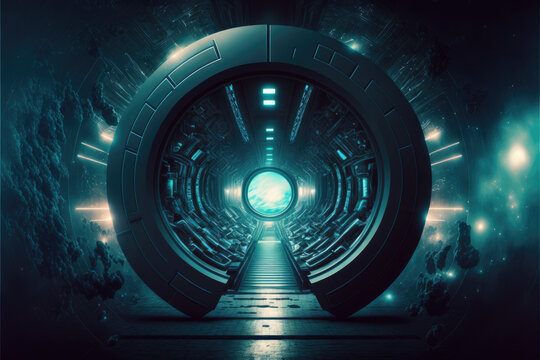 Futuristic Tech Background 