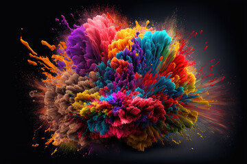 Colourful Explosion