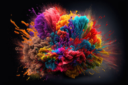 Colourful Explosion