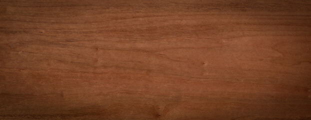 Dark wood planks textured wide format background. Walnut wood planks texture background. Old wood...