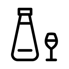 alcohol icon or logo isolated sign symbol vector illustration - high quality black style vector icons