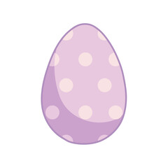 dotted egg easter icon