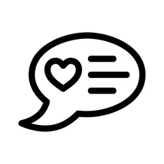 Fototapeta premium chat bubble icon or logo isolated sign symbol vector illustration - high quality black style vector icons