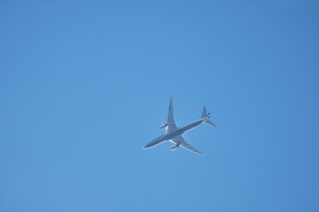 airplane in the sky