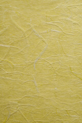 黄色い和紙の背景素材