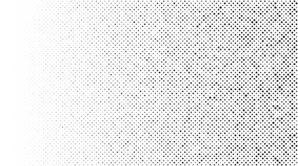 Grain stippled gradient. Faded stochastic dotwork texture. Random grunge noise background. Black dots, speckles or particles wallpaper. Halftone vector monochrome 