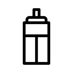 bottle icon or logo isolated sign symbol vector illustration - high quality black style vector icons