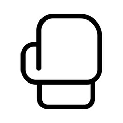 boxing gloves icon or logo isolated sign symbol vector illustration - high quality black style vector icons