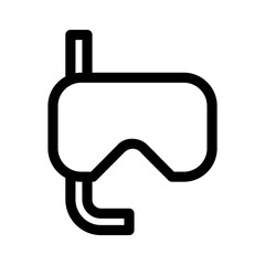 Fototapeta premium diving icon or logo isolated sign symbol vector illustration - high quality black style vector icons