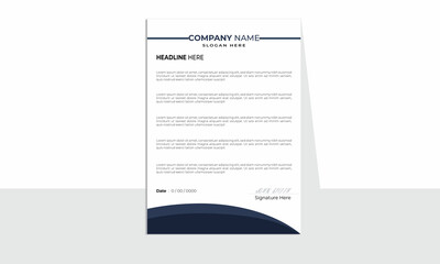 multipurpose Letterhead Design Modern Template Corporate Letterhead Business Letterhead Minimal Simple Layout Luxury Design Professional Company Letterhead multicolor template



