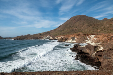 The Natural Maritime-Terrestrial Park of Cabo de Gata-Níjar is a Spanish protected natural area located in the province of Almería, Andalusia.