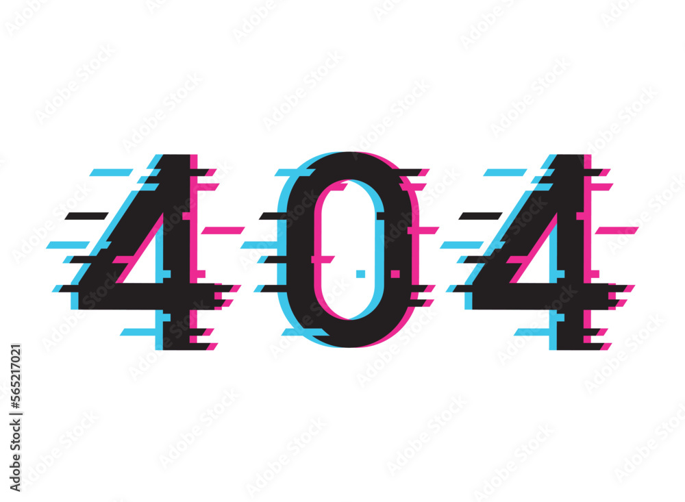 Poster tech error 404 icon