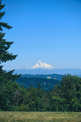 Obraz premium Mount Hood horizon 