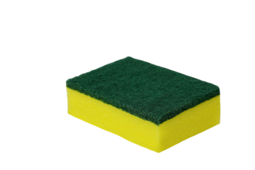 Scotch brite isolated on transparent background png file