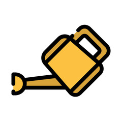watering can line icon