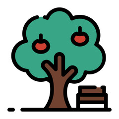 tree line icon
