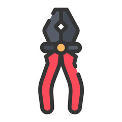 plier line icon