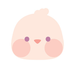 cute chicken icon