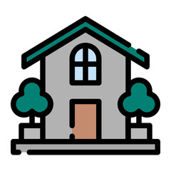 Fototapeta premium Eco line icon