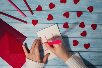 Valentines Day. Instructions for making valentine cards. Text YOU WON MY HEART and tic tac toe game...