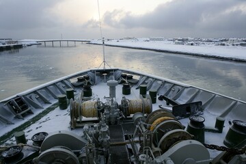 KjÃ¸llefjord is the administrative centre of Lebesby Municipality in Finnmark county, Norway.