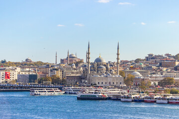 Fototapeta na wymiar Istanbul beautiful mosques Turkey