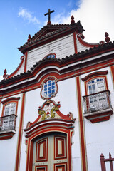 The Church of Our Lady of Carmo in the historic, UNESCO World Heritage-listed town of Diamantina, Minas Gerais state, Brazil