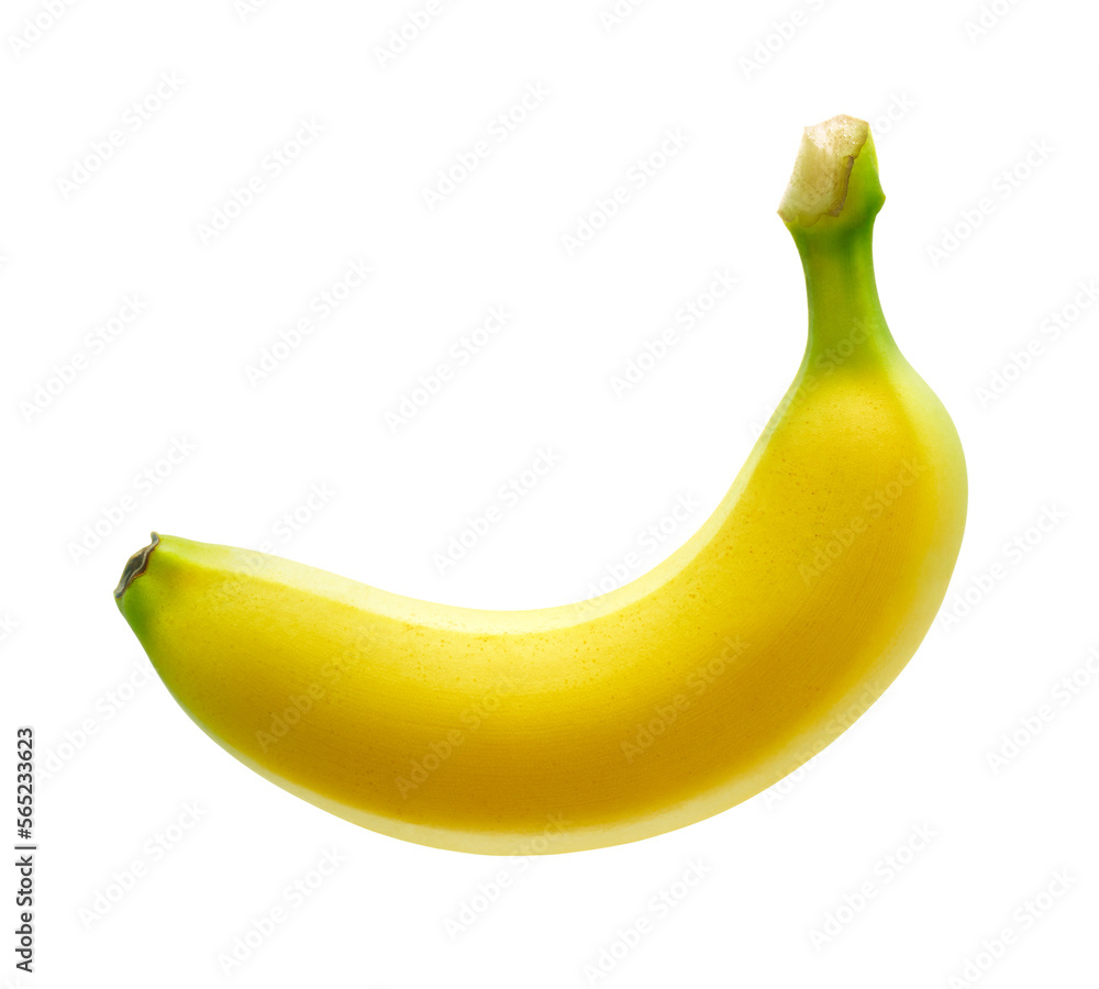 Wall mural banana isolated