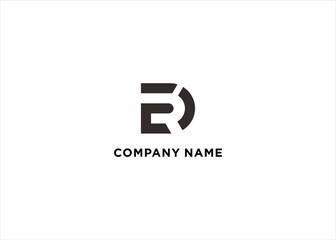 ED initial logo for business