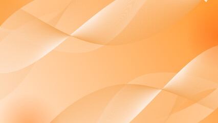 Wavy soft sunlight colour background. Orange gradient background.