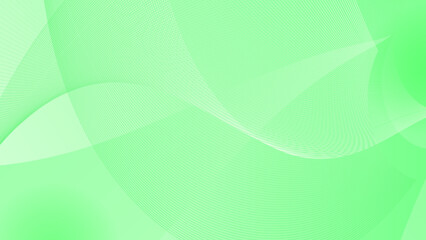 A green abstract minimal gradient wavy background.