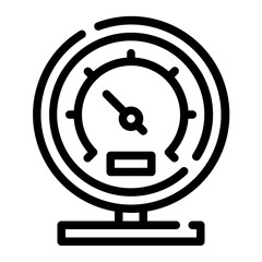 gauge line icon