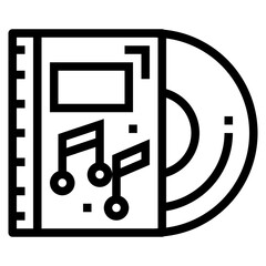 album line icon style