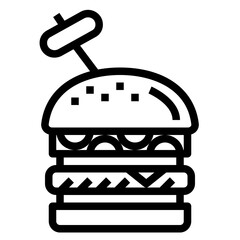 hamburger line icon style