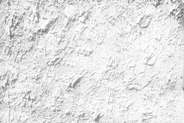 White Stucco Wall Texture for Background with Light and Shadow on the Surface.