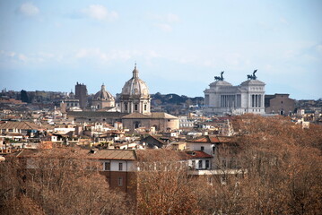 Fototapeta premium panorama of Rome - Italy