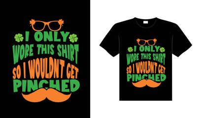 st. patrick's day typography colorful Irish quote vector Lettering t shirt design