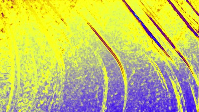 Posterized gradient animation background. 4k resolution 2D backdrop